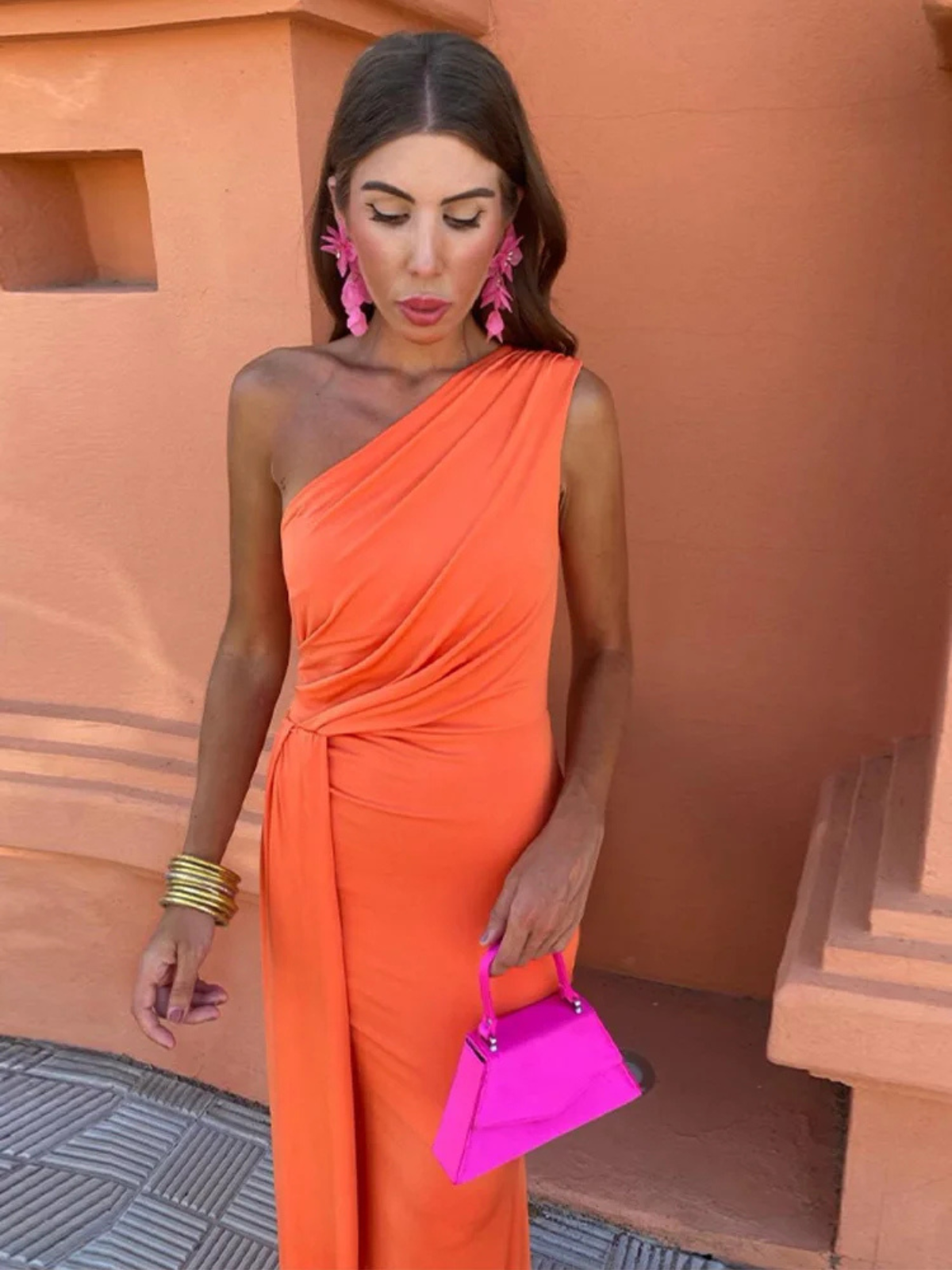 LIA™ | Maxi Vestido Asimétrico