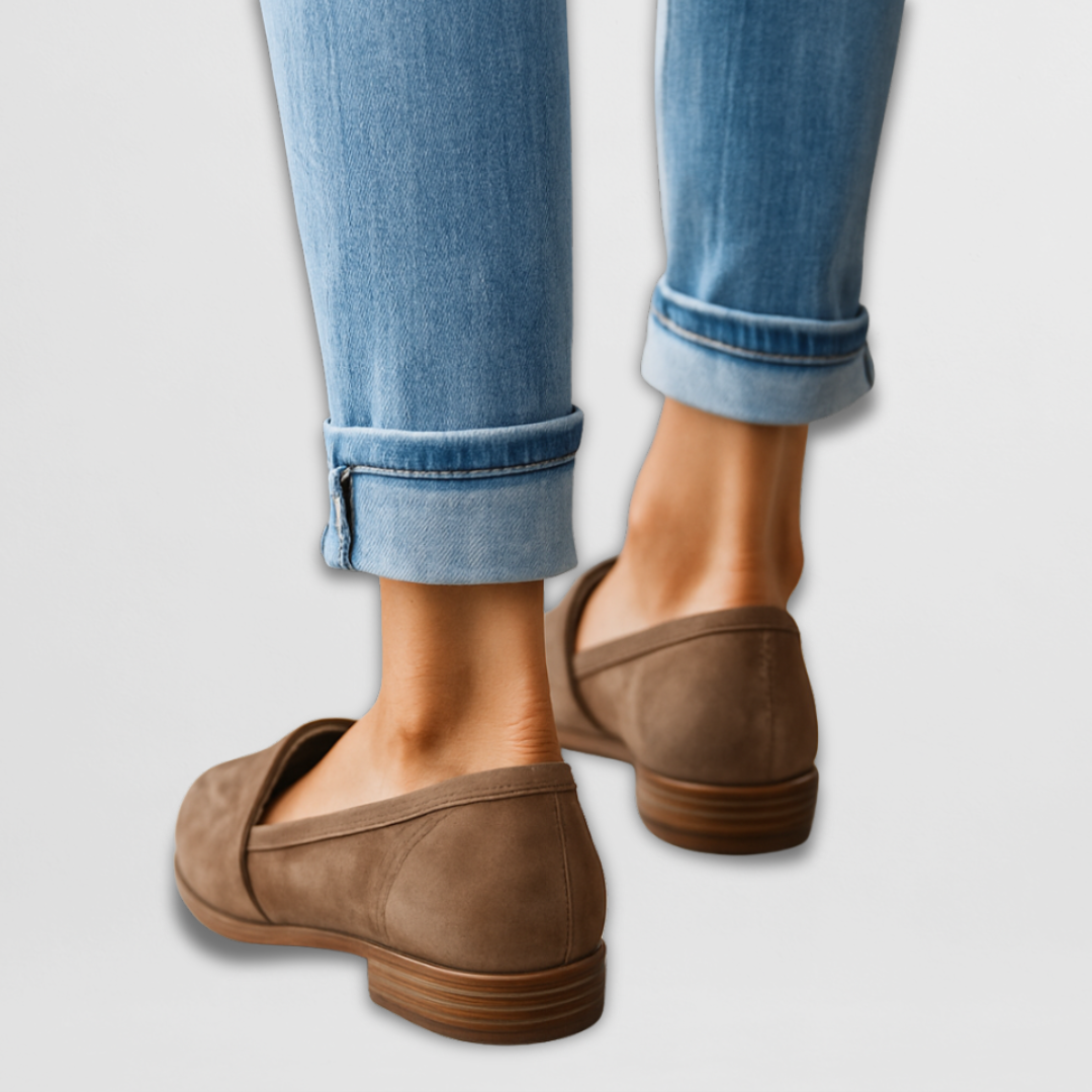 NADIA™ | Mocasines De Gamuza