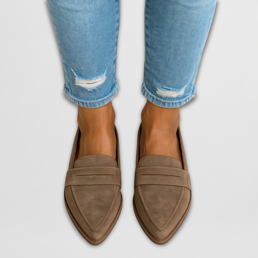 NADIA™ | Mocasines De Gamuza