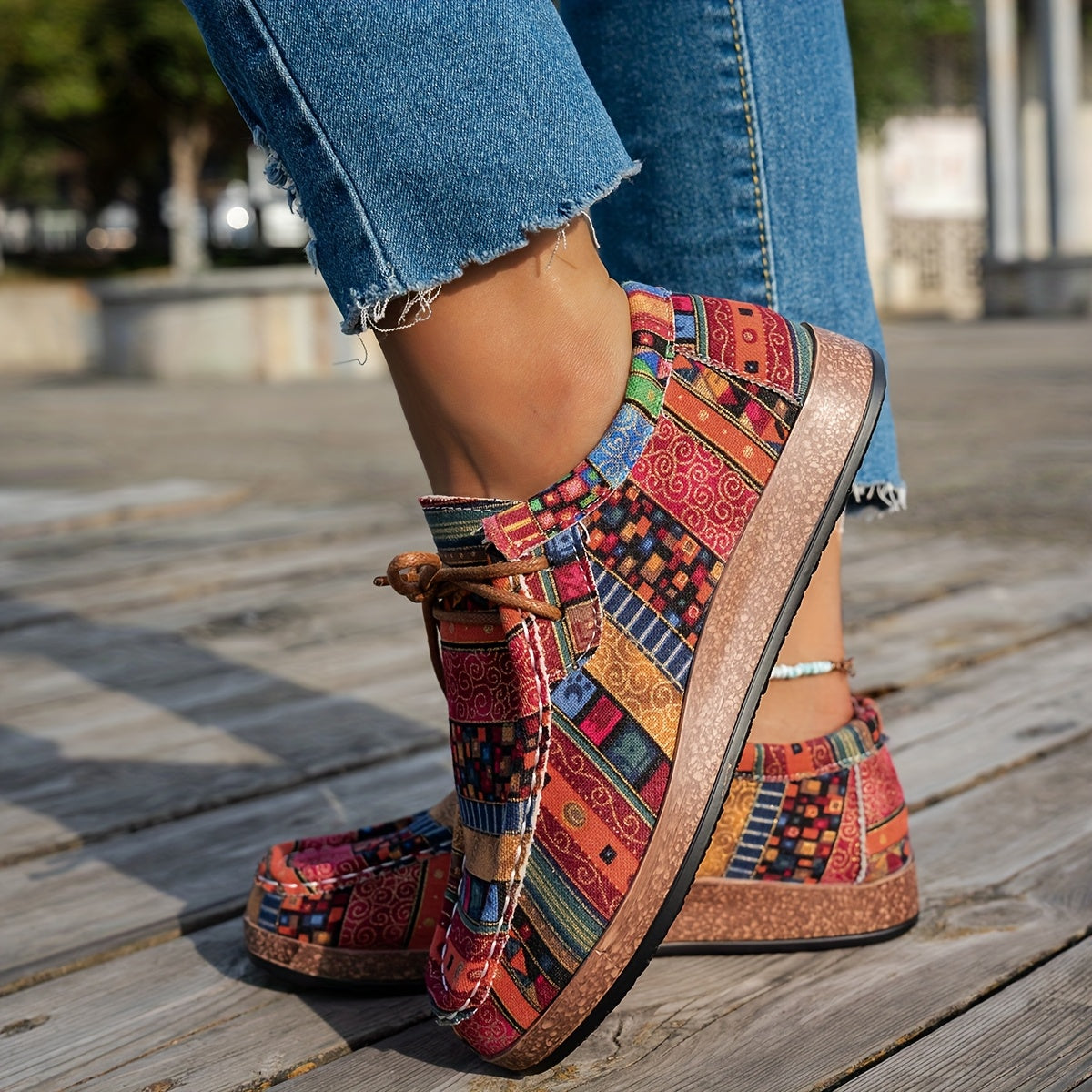 LEONOR™ | Zapatos Retro Coloridos