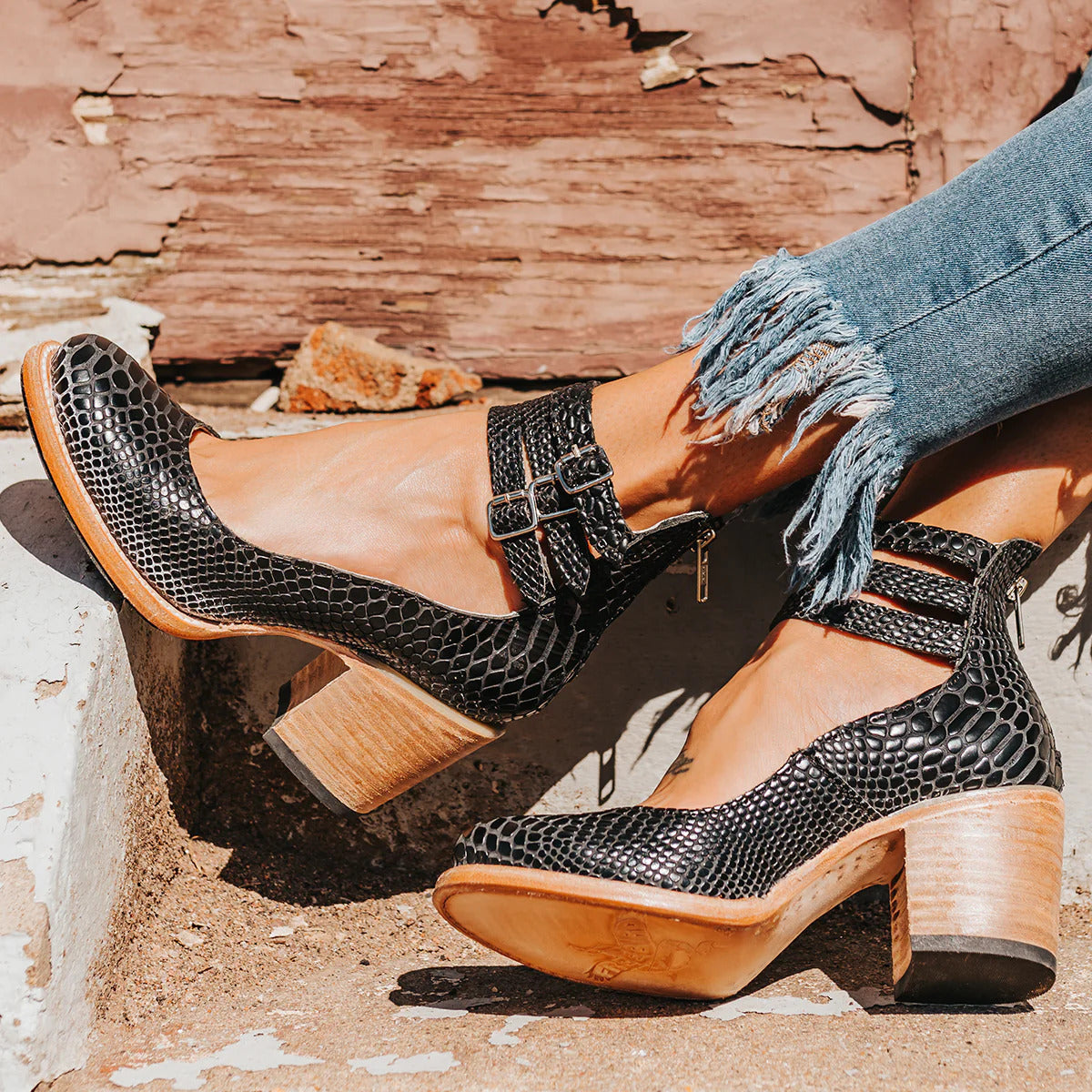 ISABEL™ | Sandalias Con Múltiples Tiras Y Tacón Grueso