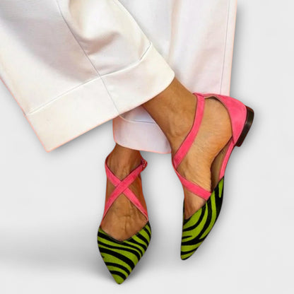 JOSEFINA™ | Mocasines con Banda Al Tobillo