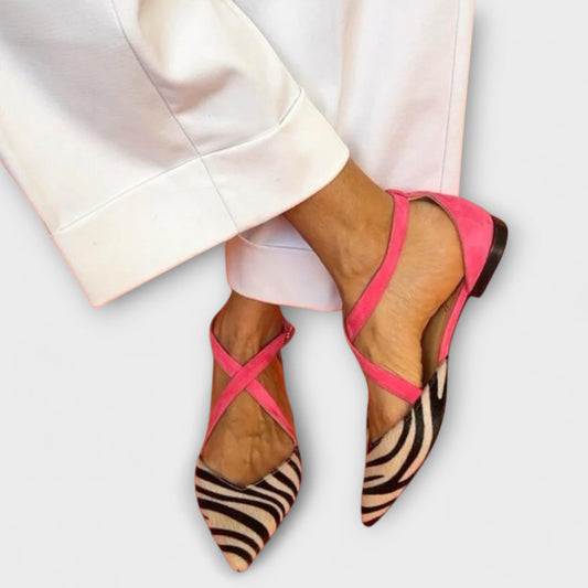 JOSEFINA™ | Mocasines con Banda Al Tobillo
