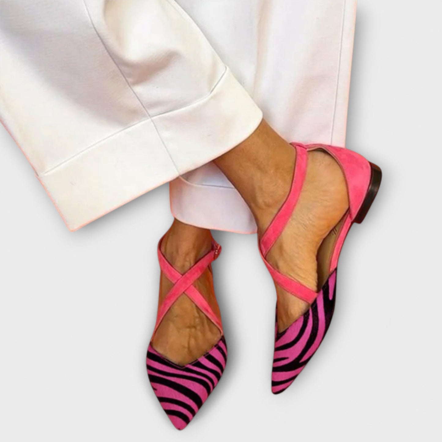 JOSEFINA™ | Mocasines con Banda Al Tobillo