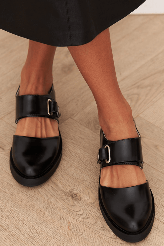 NADIA™ | Zapatos Con Correa Ajustable Y Hebilla