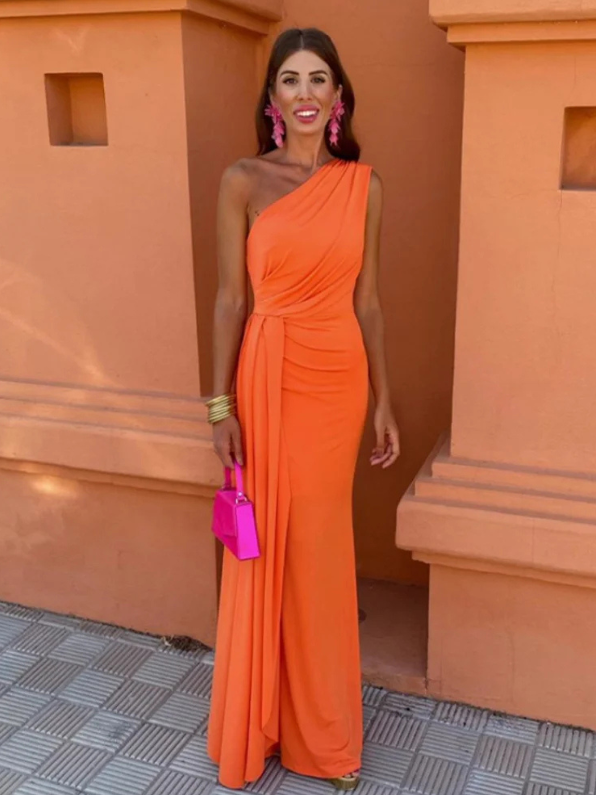 LIA™ | Maxi Vestido  Asimétrico