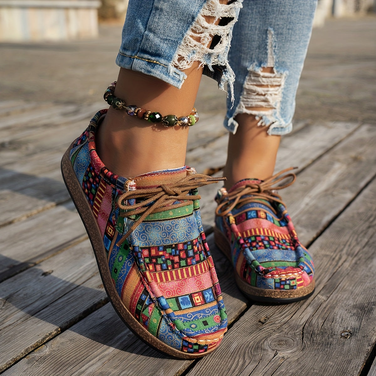 LEONOR™ | Zapatos Retro Coloridos