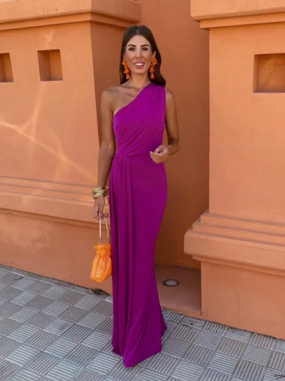 LIA™ | Maxi Vestido  Asimétrico