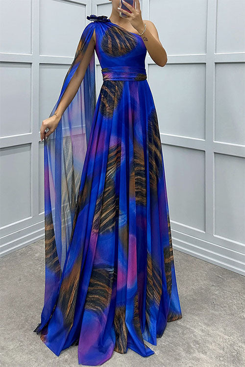 LILIANA™ | Maxi Vestido Con Escote Asimétrico