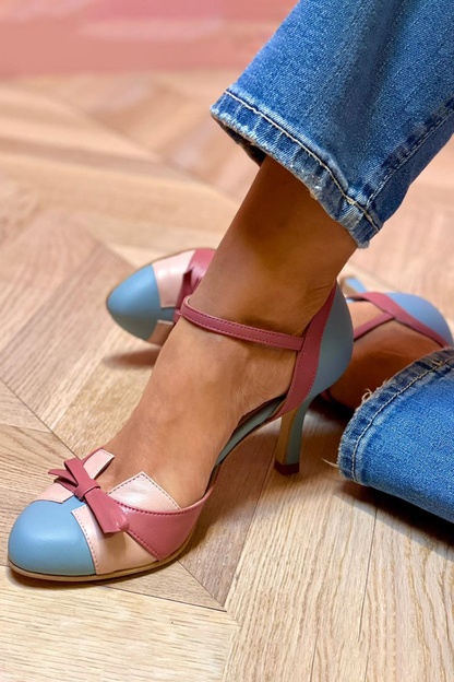 LINDA™ | Sandalias Coloridas Con Lazo Y Correa