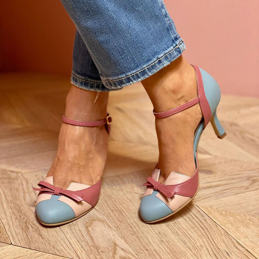 LINDA™ | Sandalias Coloridas Con Lazo Y Correa