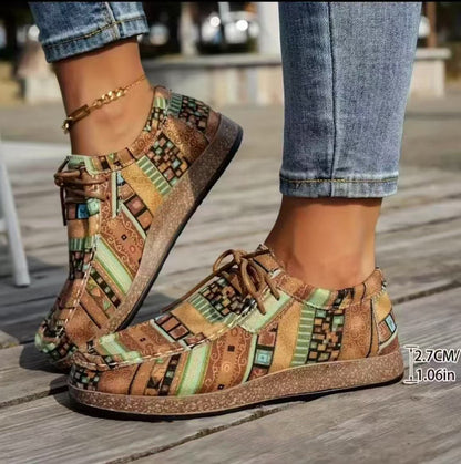 LEONOR™ | Zapatos Retro Coloridos