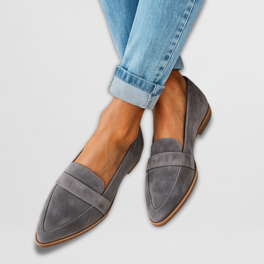 NADIA™ | Mocasines De Gamuza