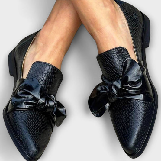 ALEXA™ | Mocasines Con Detalle De Lazo