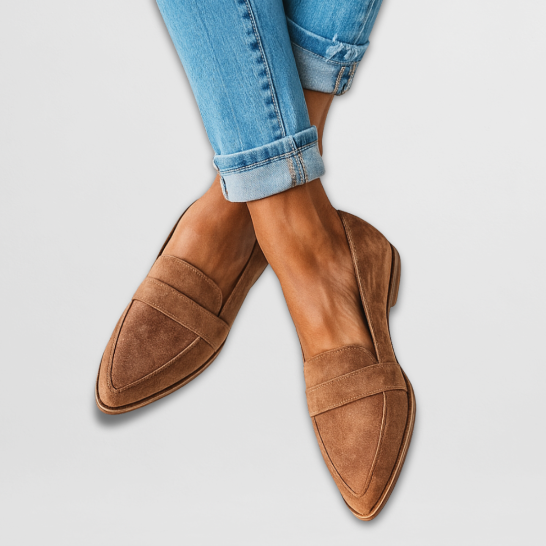 NADIA™ | Mocasines De Gamuza