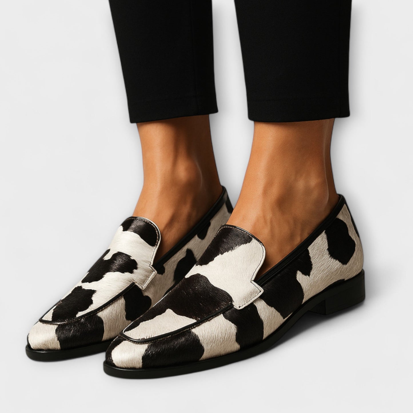 MARTINA™ | Mocasines Modernos Con Estampado Animal