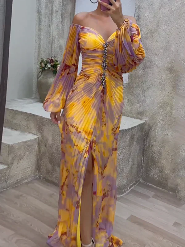 GISELE™ |  Elegante Vestido Con Escote En V