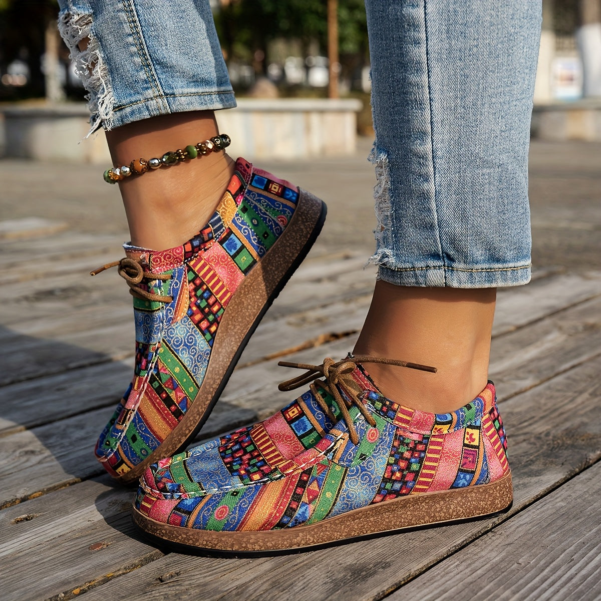 LEONOR™ | Zapatos Retro Coloridos