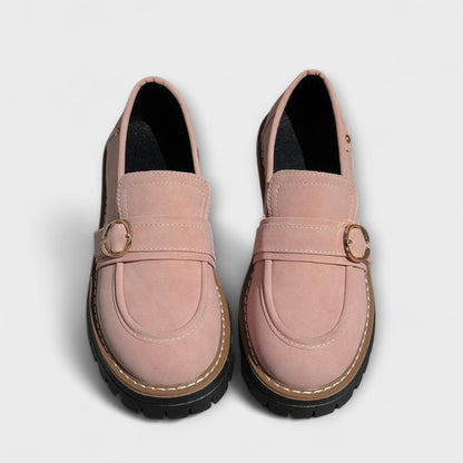 FLORENCIA™ | Mocasines Informales Con Punta Redonda