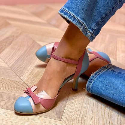 LINDA™ | Sandalias Coloridas Con Lazo Y Correa