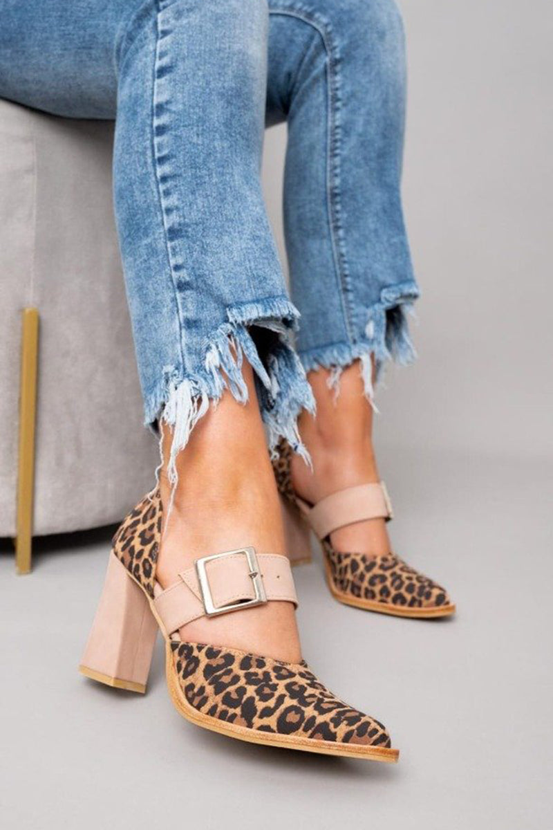 CAMILA ™ |  Sandalias Con Estampado De Leopardo