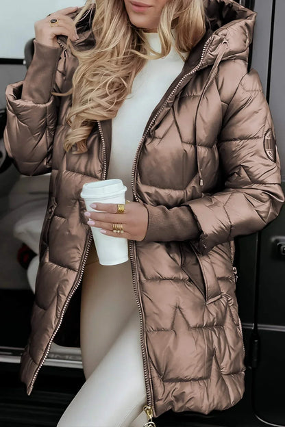 MANUELA™ | Campera Elegante Con Capucha