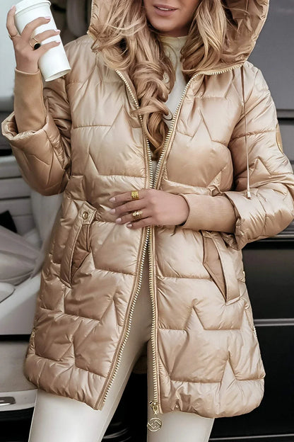 MANUELA™ | Campera Elegante Con Capucha