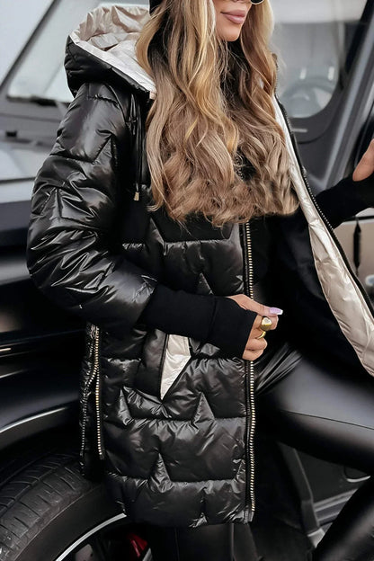 MANUELA™ | Campera Elegante Con Capucha