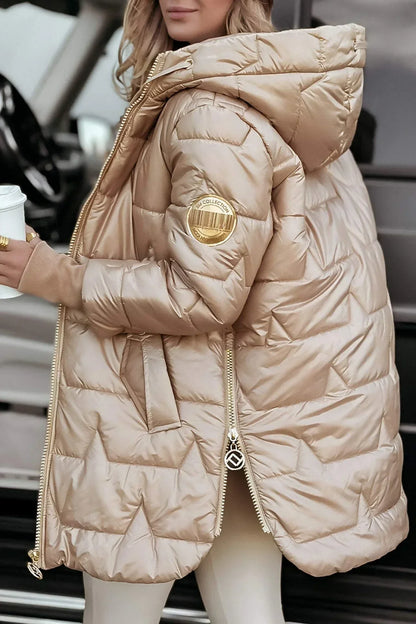 MANUELA™ | Campera Elegante Con Capucha