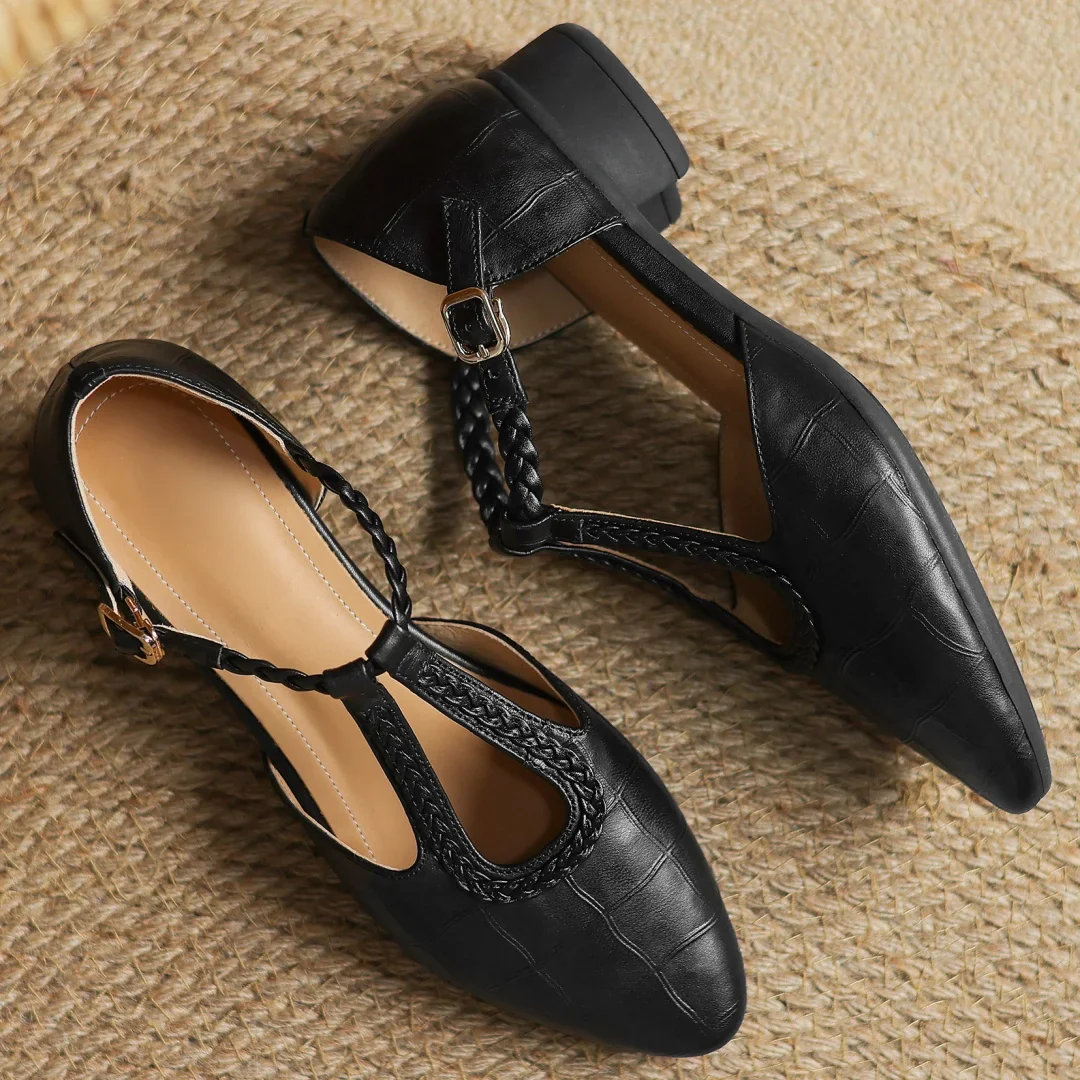 ELENA™ | Zapatos Ortopédicos De Cuero