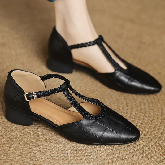 ELENA™ | Zapatos Ortopédicos De Cuero