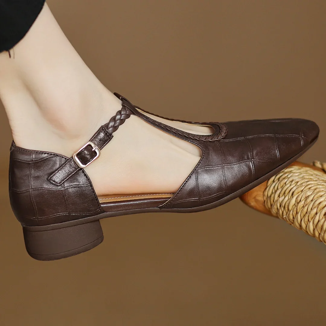 ELENA™ | Zapatos Ortopédicos De Cuero