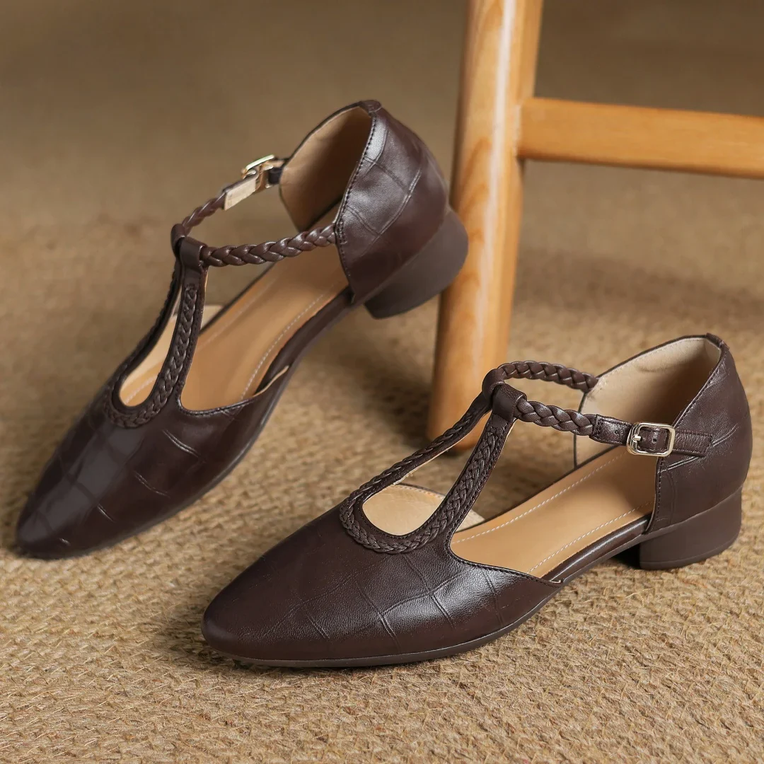 ELENA™ | Zapatos Ortopédicos De Cuero
