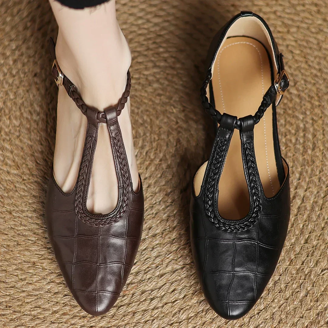 ELENA™ | Zapatos Ortopédicos De Cuero