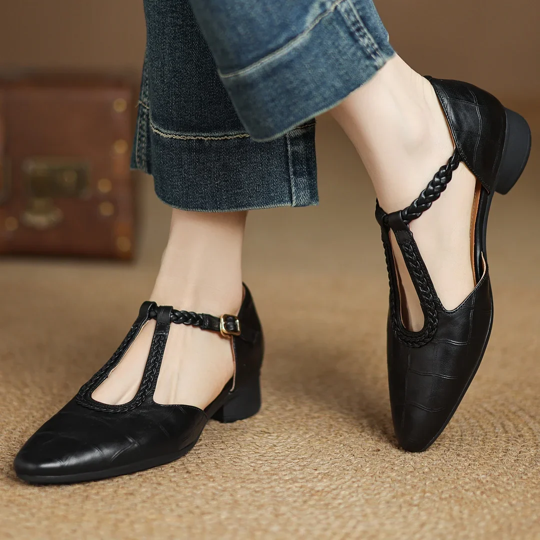 ELENA™ | Zapatos Ortopédicos De Cuero