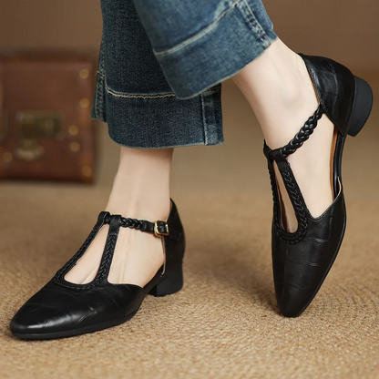 ELENA™ | Zapatos Ortopédicos De Cuero